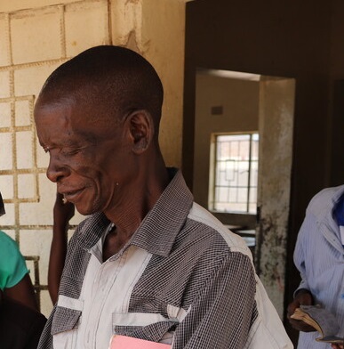 Nsokolo, capo della comunità di Mbala
